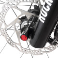Brocas de titânio de liberação rápida para broche de roda de bicicleta MTB Road Folding Broke Skewer